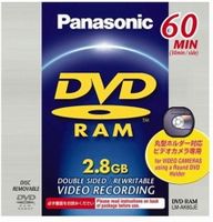 Panasonic LM-AK60JE Mini DVD-RAM 2,8 GB Double Side + DVD Halter Bayern - Aichach Vorschau