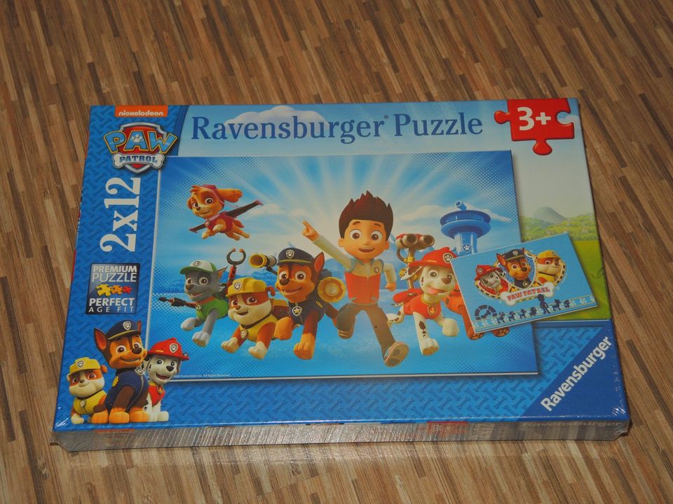 Ravensburger Paw Patrol Puzzle 2 x 12 Teile ab 3 Jahren Neu in Berlin