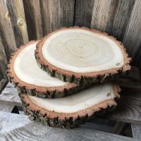 Baumscheibe Eiche Holzscheibe Tischdeko  20cm 25cm Hochzeit Taufe Thüringen - Jena Vorschau