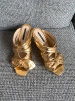 Zara Mule’s mit  Schleife in Gold, Gr.38, NEU Pankow - Prenzlauer Berg Vorschau