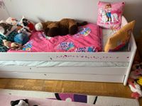 Kinder Bett 200x100 cm mit Herzchen und unterschrank Bayern - Fürstenfeldbruck Vorschau