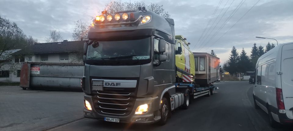 Mobilheim Transport durch ganz Deutschland. in Salzbergen