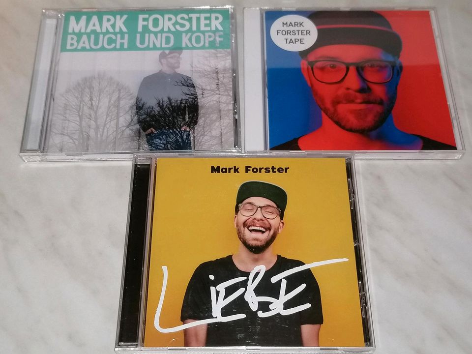 CDs Mark Forster Bauch und Kopf, Tape, Liebe in Koblenz
