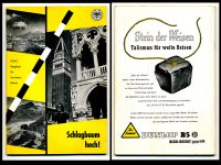 Schlagbaum hoch! ADAC-Ratgeber Auslands-Reisen, 1953 - 50er Jahre Rheinland-Pfalz - Bad Dürkheim Vorschau