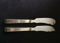 WMF Bauhaus 2500 Silber-Besteck Butter-Käse-Messer import inox Hessen - Weilrod  Vorschau