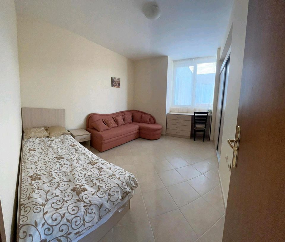 Günstige 3️⃣ Zimmer ☀️ Wohnung, 150m zum Meer, Sveti Vlas, Bulgarien in Tarp