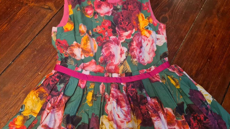 buntes florales Monsoon Kleid 12-13 Jahre Gr. 152 158 Blumen in Berlin