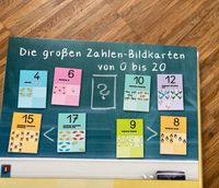 Zahlen-Bild-Karten 1-20 (A4) Grundschule Kita Berlin - Pankow Vorschau