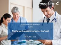 Notfallambulanzmitarbeiter (m/w/d) | Mühlhausen Unstruttal - Reiser Vorschau