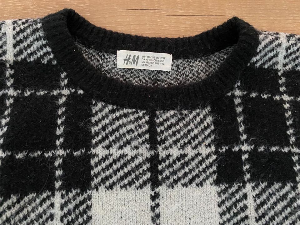 H&M warmer Mädchen Pullover Gr. 146/152 in Wutha-Farnroda