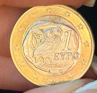 Eypo 1€ Münze Griechenland Nordrhein-Westfalen - Wetter (Ruhr) Vorschau