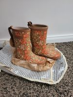 NEU Bisgaard Gummistiefel Gr. 27 brown Flowers Braun Mädchen Niedersachsen - Wetschen Vorschau