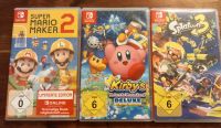 3 Nintendo Switch Mario Maker 2 Kirby u Splatoon pro Stück 39.00 Nordrhein-Westfalen - Vreden Vorschau