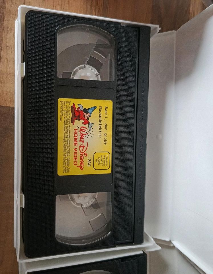 Hologramm VHS Disney Bernhard und Bianca Basel der mäusedetektiv in Diedorf