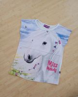 Miss Melody Pferde T-shirt 116 122 Mädchen weiß Bayern - Würzburg Vorschau