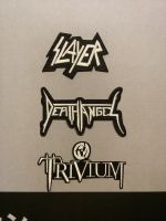 Slayer, Trivium, Death Angel Patch Aufnäher Bayern - Oberhaid Vorschau