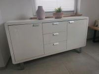 Kommode Schrank Sideboard Klavierlack weiß Rheinland-Pfalz - Wörrstadt Vorschau