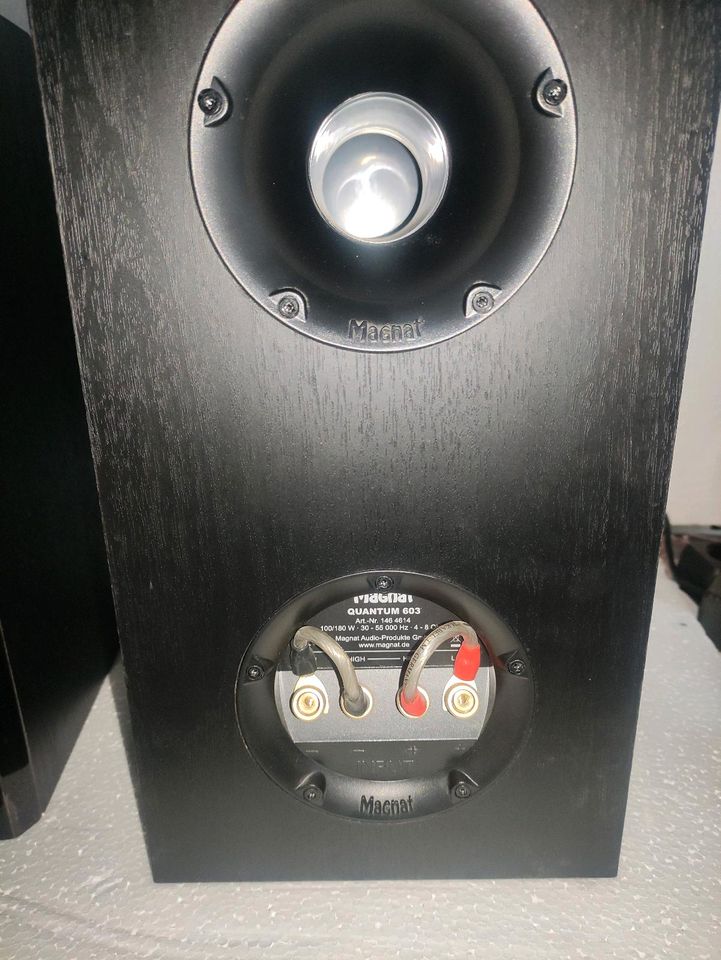 Magnat Quantum 603 Hifi Lautsprecher  Schwarze Guter gebrauchter in Duisburg