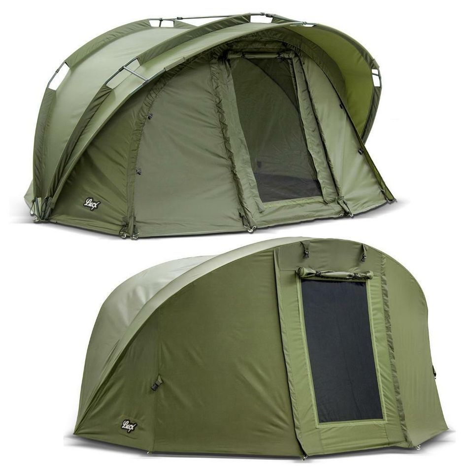 Lucx® Bengal Angelzelt inkl. Winterskin / 1 Man Bivvy + Überwurf in Braunschweig