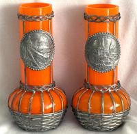 2 x Loetz Michael Powolny Glas Vase Art Deco Tango München - Pasing-Obermenzing Vorschau