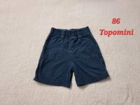 Junge 86 kurze Hose Shorts Radlerhose Caprihose blau Topomini Nordrhein-Westfalen - Paderborn Vorschau