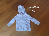 Sweatjacke  86 liegelind rosa mit Herzen Jacke nkd Mädchen Niedersachsen - Hagen am Teutoburger Wald Vorschau