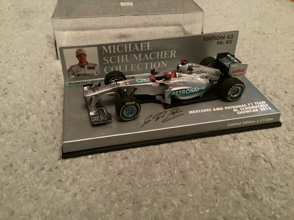 Michael Schumacher Collection Nr 45 Showcar 2012 Mercedes amg in Mittenwald