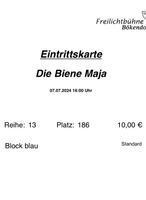 Tickets Biene Maja Freilichtbühne Bökendorf Nordrhein-Westfalen - Bad Driburg Vorschau