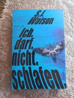 S.J.Watson "Ich darf nicht schlafen" Thriller Buch Schleswig-Holstein - Lübeck Vorschau