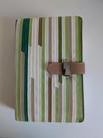 Gotteslobhülle Einband Leder Patchwork, grün für Standardausgaben Bayern - Bastheim Vorschau