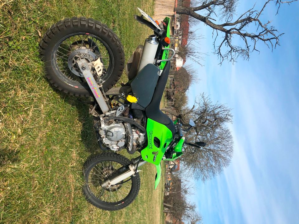 Motorrad Kawasaki KLX 650 C in Dornburg