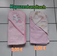 Baby Badehandtuch mit Kapuze, 2 Stück Hessen - Immenhausen Vorschau