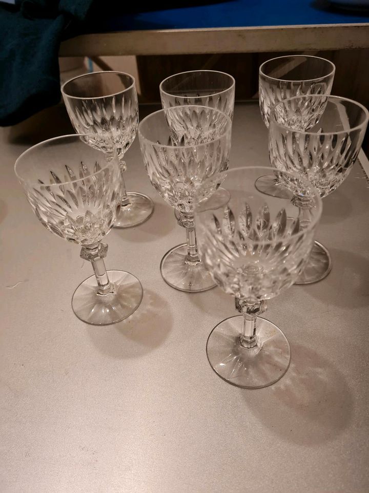 Kristall Likör Gläser in Mölln