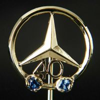 Poliert Mercedes Benz 40 Jahre Dienstjubiläum Brosche  585 Pin Sammler Neuwertig Top Versand Händler DHL Geschenk Echt Rheinland-Pfalz - Igel Vorschau
