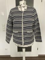 Tchibo blau weiß gemusterte Damen Jacke Blazer Größe 46 Bayern - Graben (Lechfeld) Vorschau