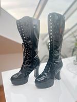 Demonia Lack-Stiefel - Gothic WGT Leipzig - Leipzig, Zentrum-Nord Vorschau