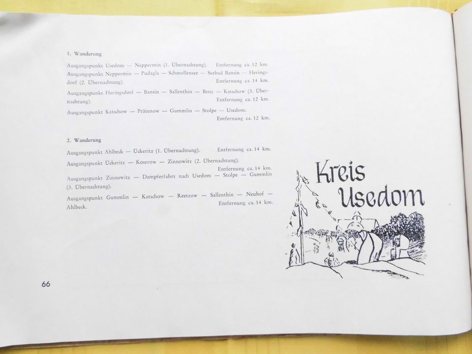 Wir wandern durch Mecklenburg -Pionierbuch (1952) in Rödlin