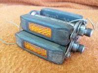 1x paar alte Pedalen breit DDR 50 iger Oldtimer Sachsen - Torgau Vorschau