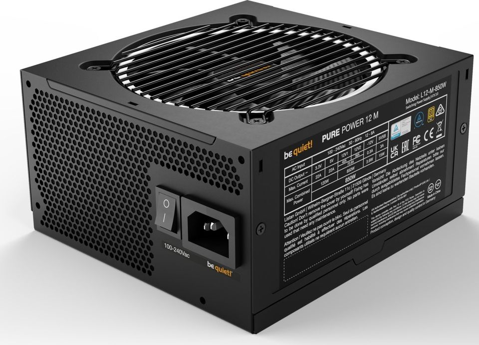 PC-Netzteil be quiet!, 850W, Pure Power 12M, 10 Jahre Garantie! in Hamm