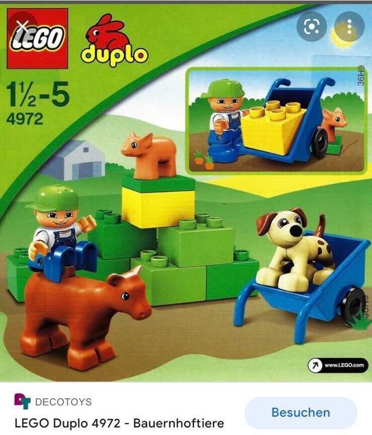 Lego Duplo 4972 Bauernhoftiere in Maxdorf