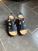 Sandalen mit Absatz Rieker blau Niedersachsen - Braunschweig Vorschau