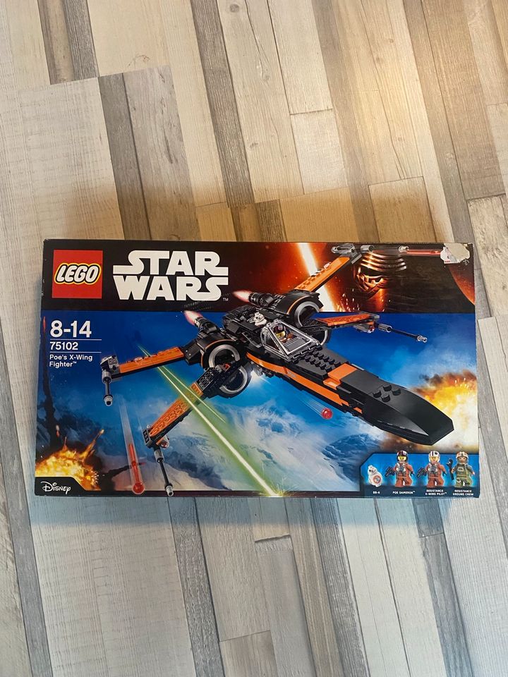 Lego Starwars Poe's X-Wing Fighter (75102) in Mettlach