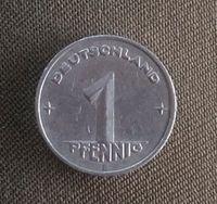 1 Pfennig Münze Deutschland/DDR 1952 E Hessen - Bruchköbel Vorschau