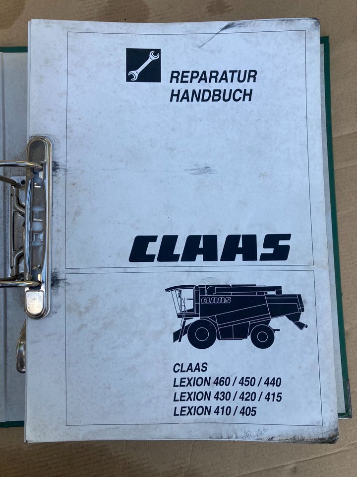 Reparaturhandbuch für Claas Lexion in Osterwieck