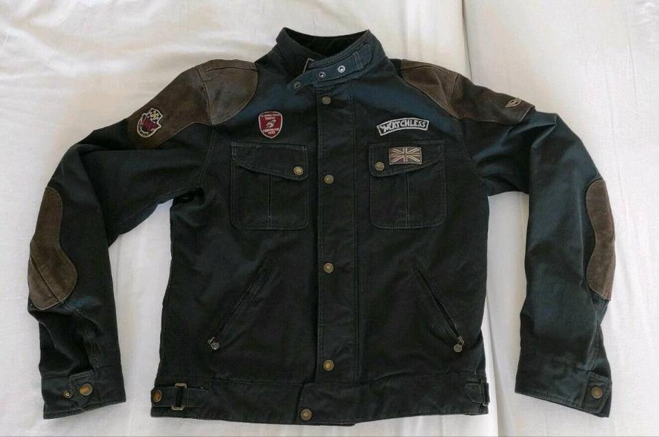 Matchless Wachsjacke Viney Rebel Black XL Biker NEU