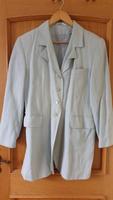 Leinen Long Blazer Damen Gr. 40 L Jacke Coat Schulterpolster Bayern - Tutzing Vorschau