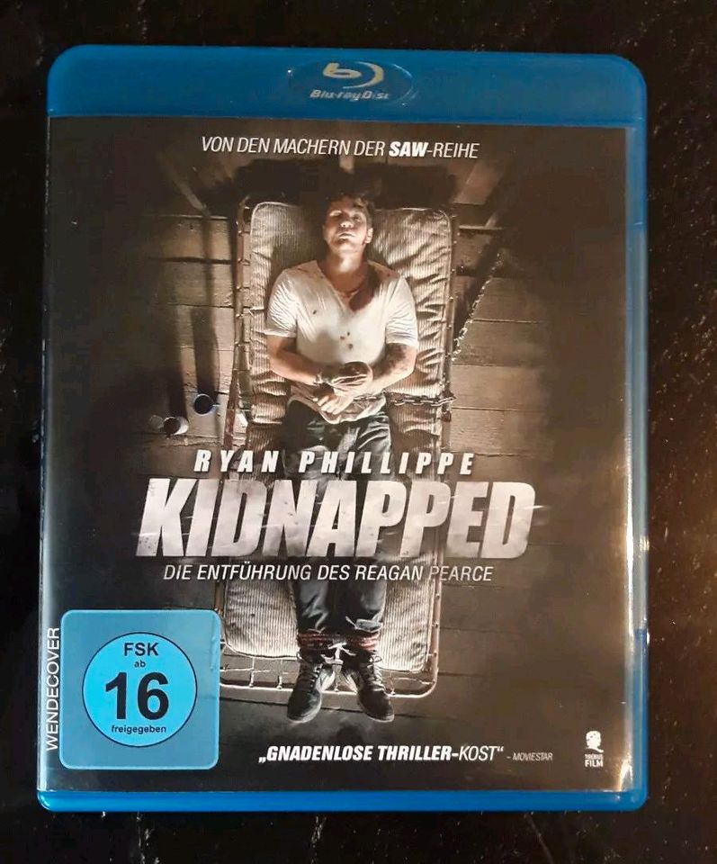 Blue Ray Film Kidnapped Ryan Philippe u.a. in Hannover