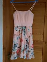 Süßes Kleid rosa schmale Träger Blumen Baden-Württemberg - Baienfurt Vorschau
