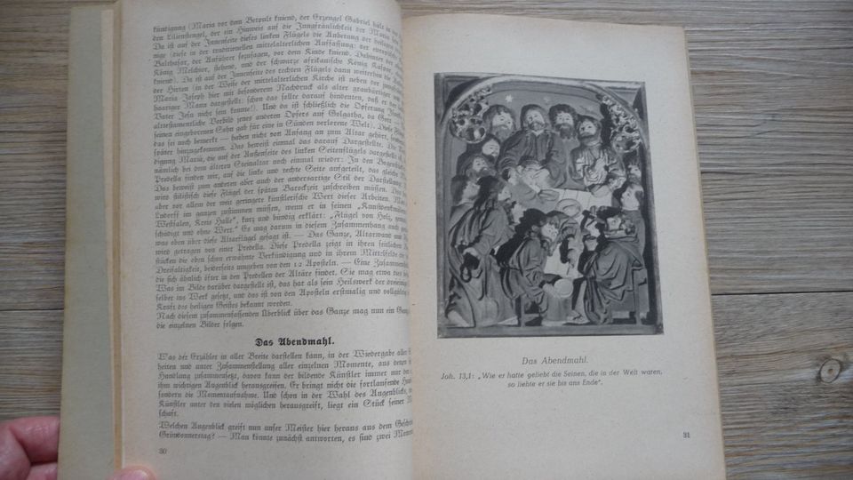 Kirchliches Heimatbuch Borgholzhausen 1951+Ansichtskarte Evg Kirc in Bad Rothenfelde