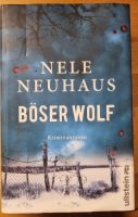 Nele Neuhaus - Krimi - Böser Wolf, gebundene Ausgabe Wuppertal - Cronenberg Vorschau